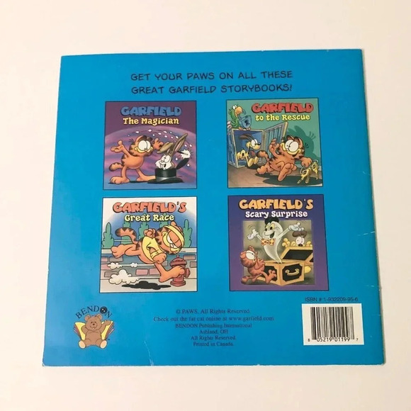 2002 Garfields Great Race Softcover Book Jim  Davis - Picture 2 of 16